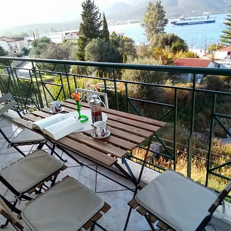 Διαμέρισμα Captain's Panoramic Sea View Σάμη